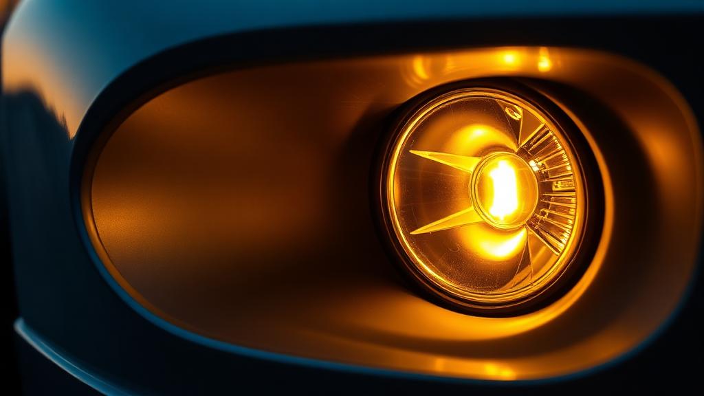 Yellow Tint headlight tint film example