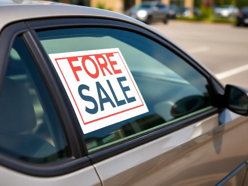 You're Selling the Vehicle